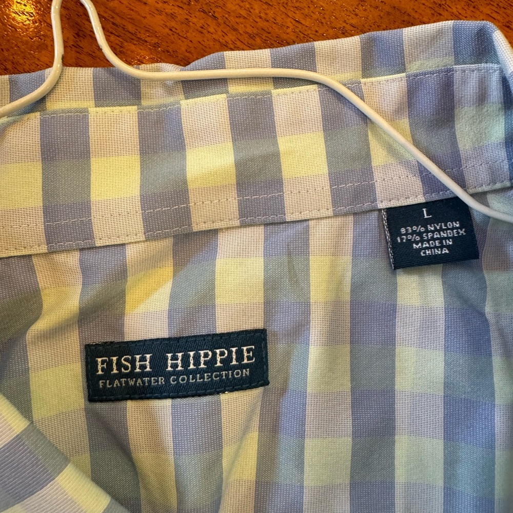 Fish Hippie Blue Checkered Shorts